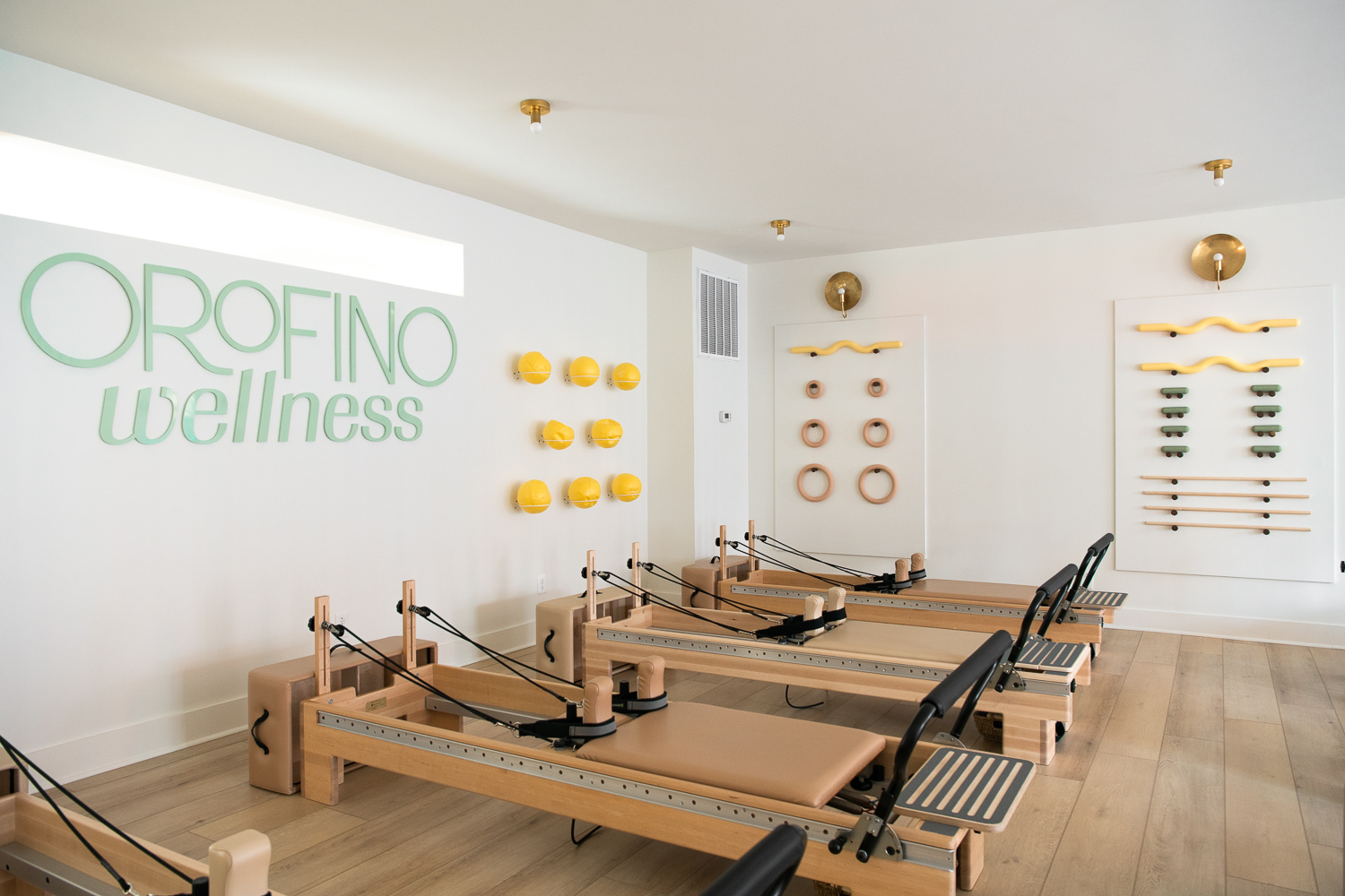 pilates reformer machines at Orofino Wellness