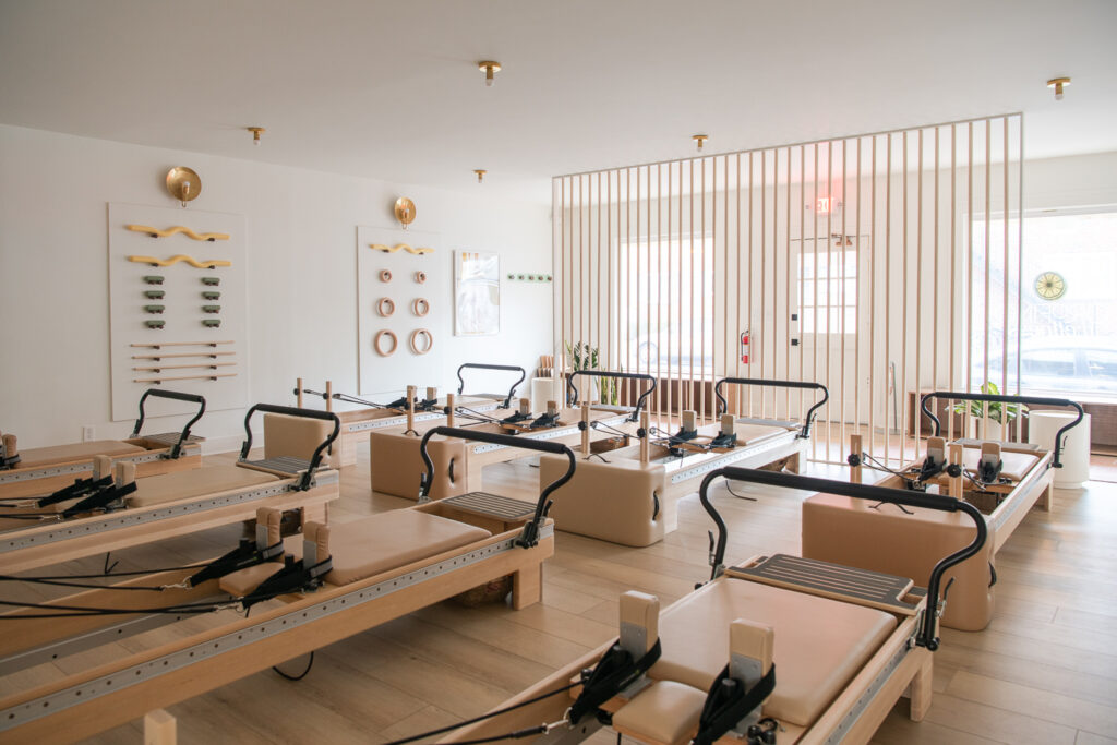 pilates reformer machines at Orofino Wellness