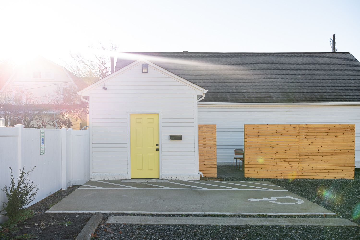 handicap parking at Orofino Wellness